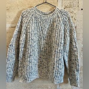Men's Gray Knit Sweater